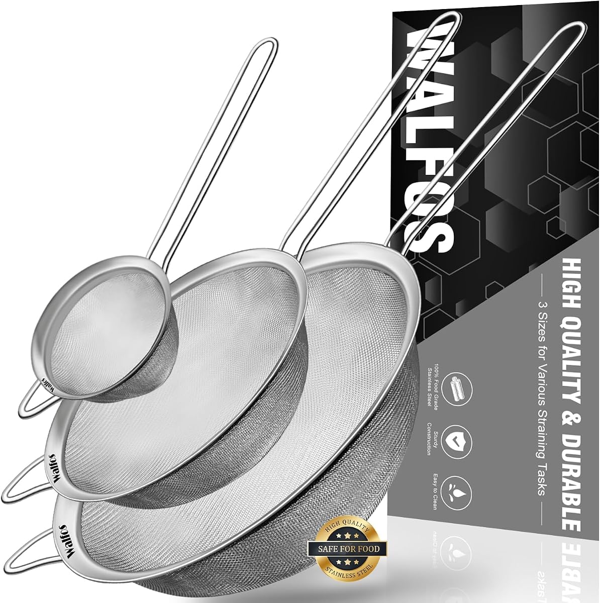 Fine Mesh Strainer Set