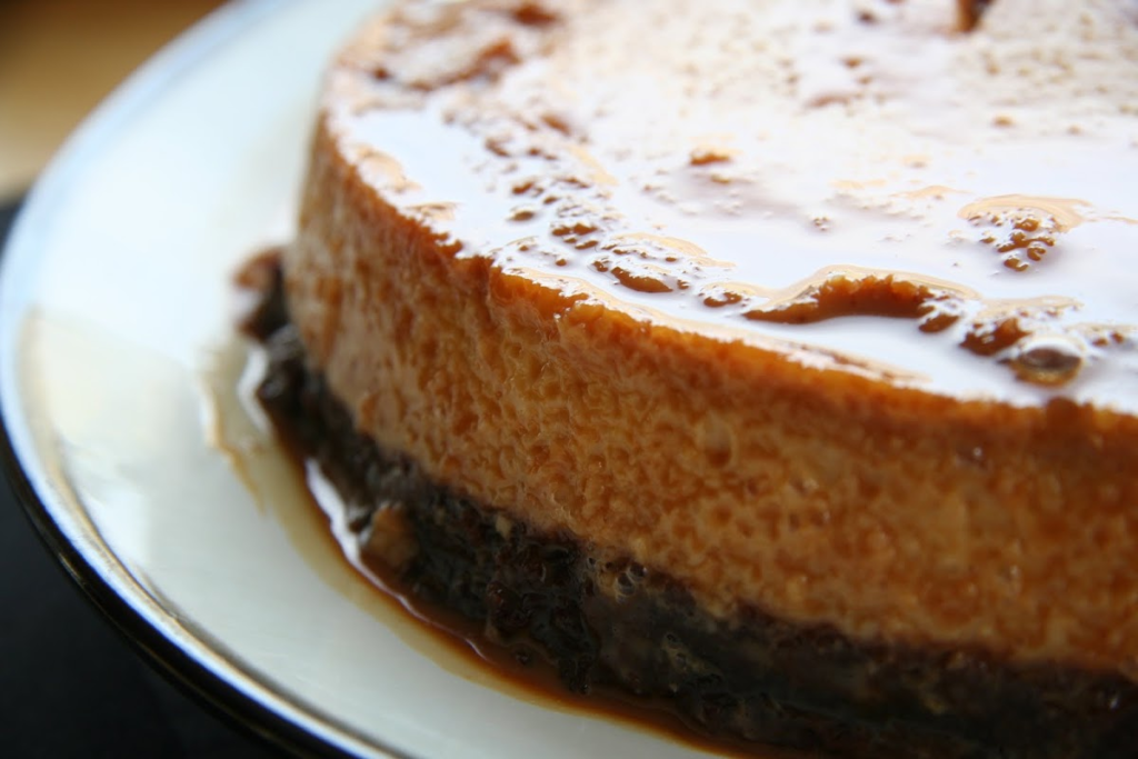 Chocolate Dulce de leche flan