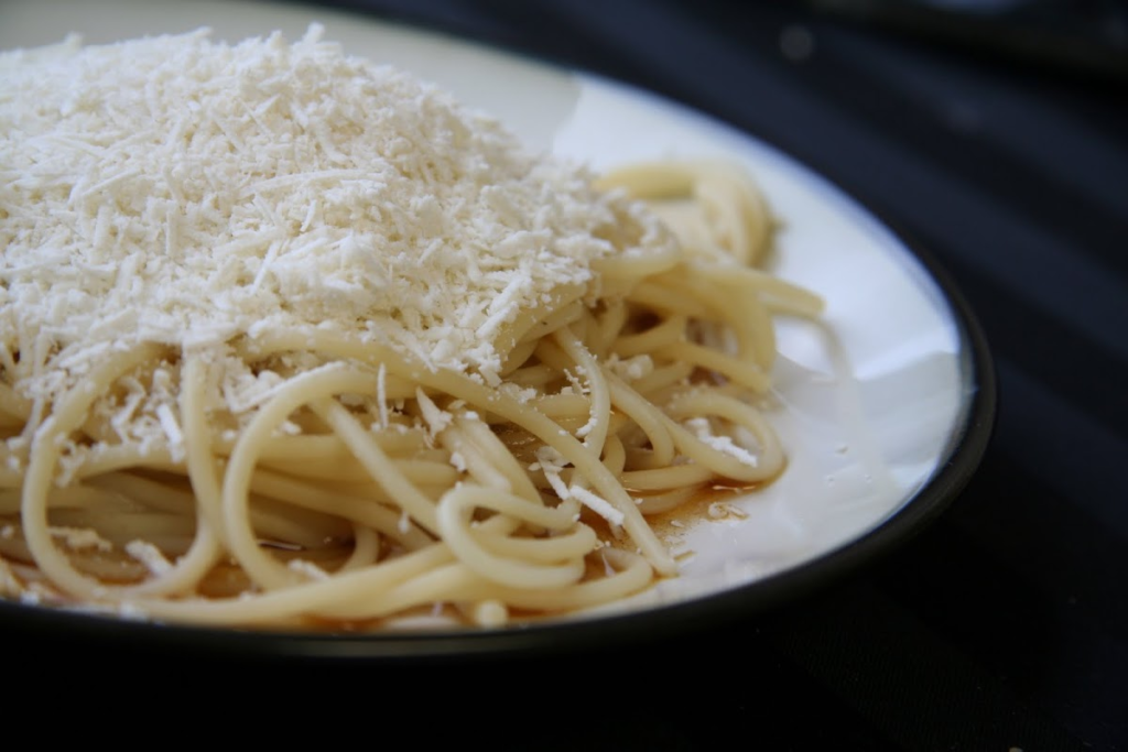 Browned Butter and Mizithra Cheese