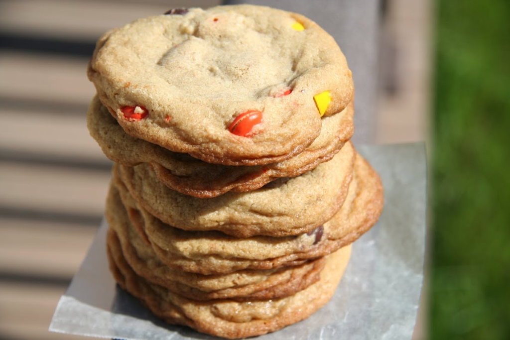 The Perfect Cookies With Reece’s Pieces