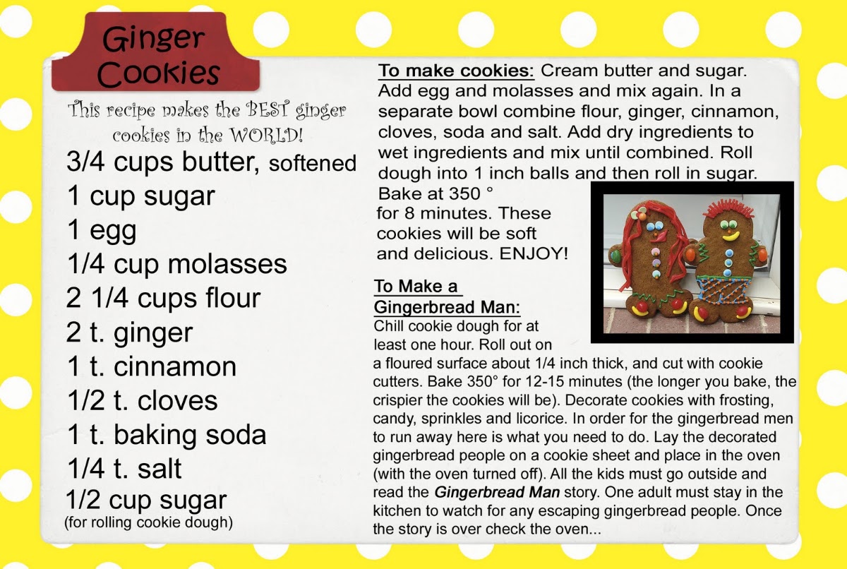 Ginger Cookies and a Giveaway!