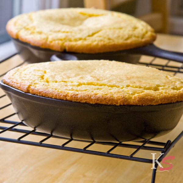 Browned Butter and Sour Cream Cornbread