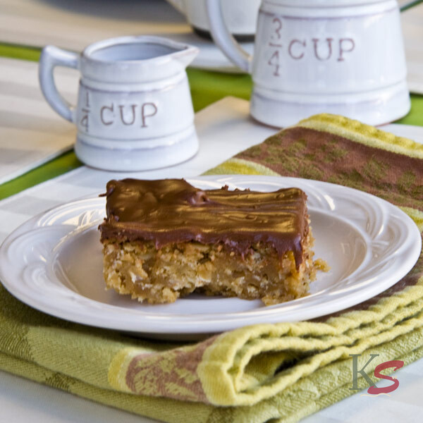 Nutella Oatmeal Cookie Bars