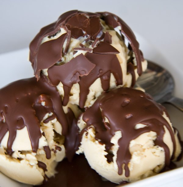 Homemade “Magic Shell” Ice Cream Topping