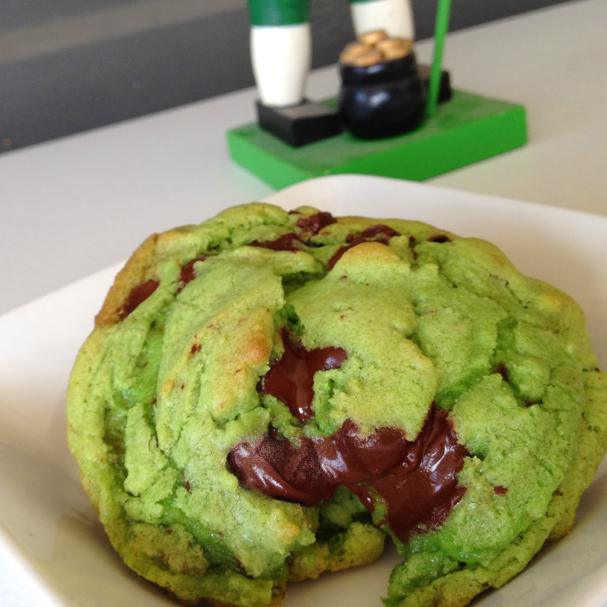Mint Chocolate Chip Cookies