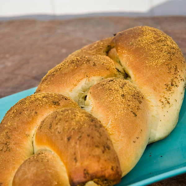 Pesto Braid Bread