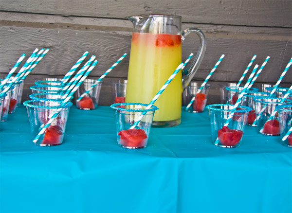 Sprinkle Rimmed Cups